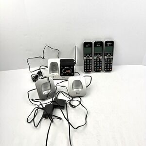 AT&T BL102-3 DECT 6.0 Cordless Phone 3 Handset Answering Machine EUC Tested